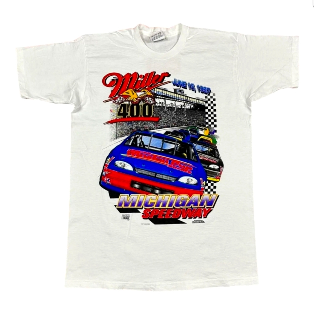 Vintage NASCAR 1997 Miller 400 Michigan Speedway